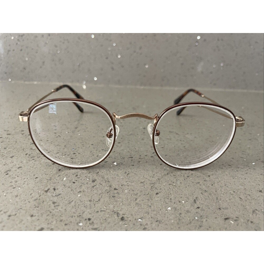 Eyebuydirect Daydream 50-22-145 C1 Brown Metal Eyeglasses FRAMES ONLY